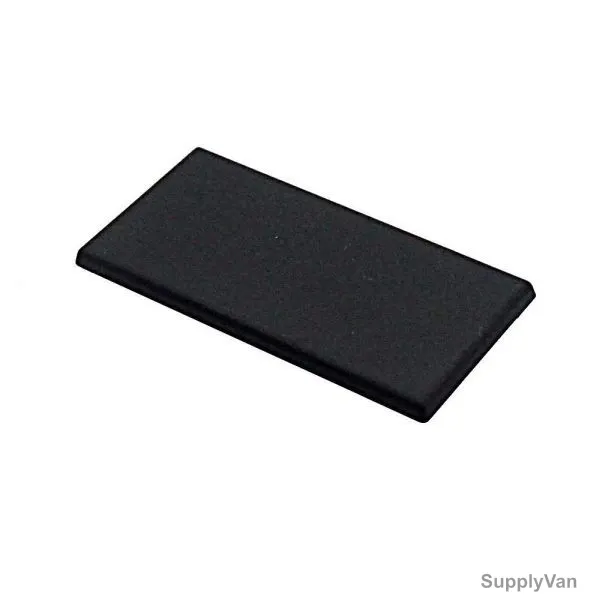 Extrusion End Cap Cover, 50 Series, Plastic, 50 x 100MM, Black, PK25