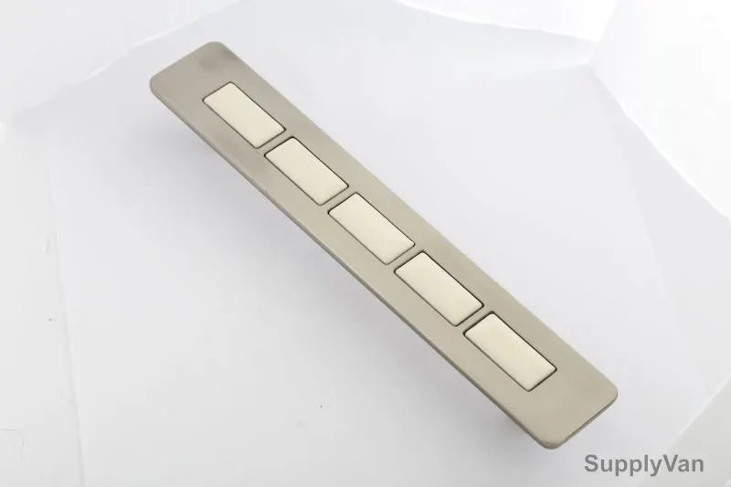 Cupboard Handle, SAF-118, Brass Material, Silver Colour