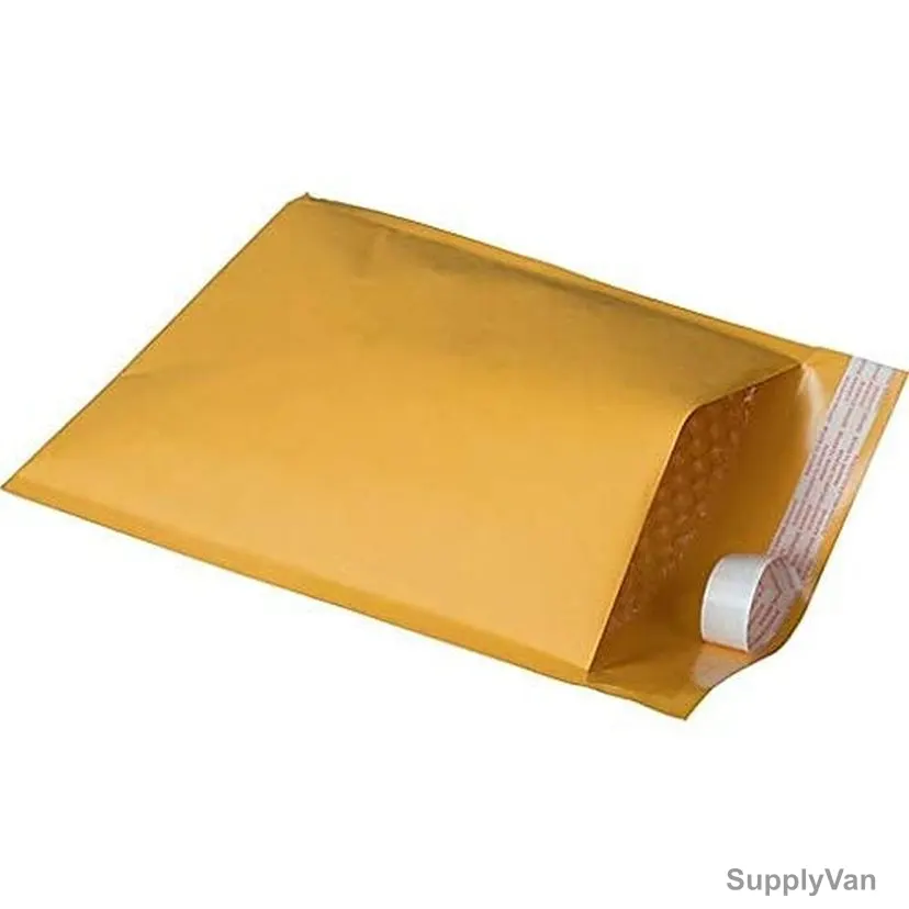 Nuco Bubble Envelope, 275 x 200MM, Gold, 10 Pcs/Pack