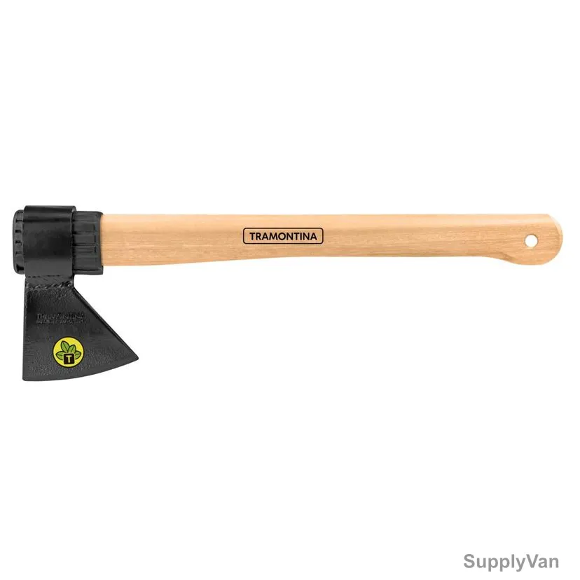 Tramontina Welded Axe With 50CM Wood Handle, 77322424, 0.90 Kg Blade Weight