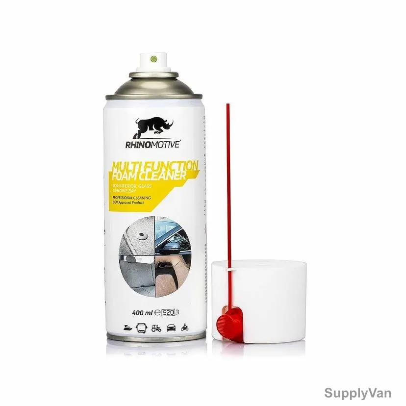 Rhinomotive Multi Function Foam and Glass Cleaner, R1207, 400ML