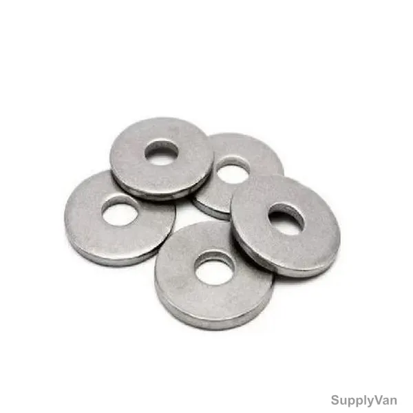 GI Flat Washer, 6MM Inner Dia, 50 Pcs/Pack