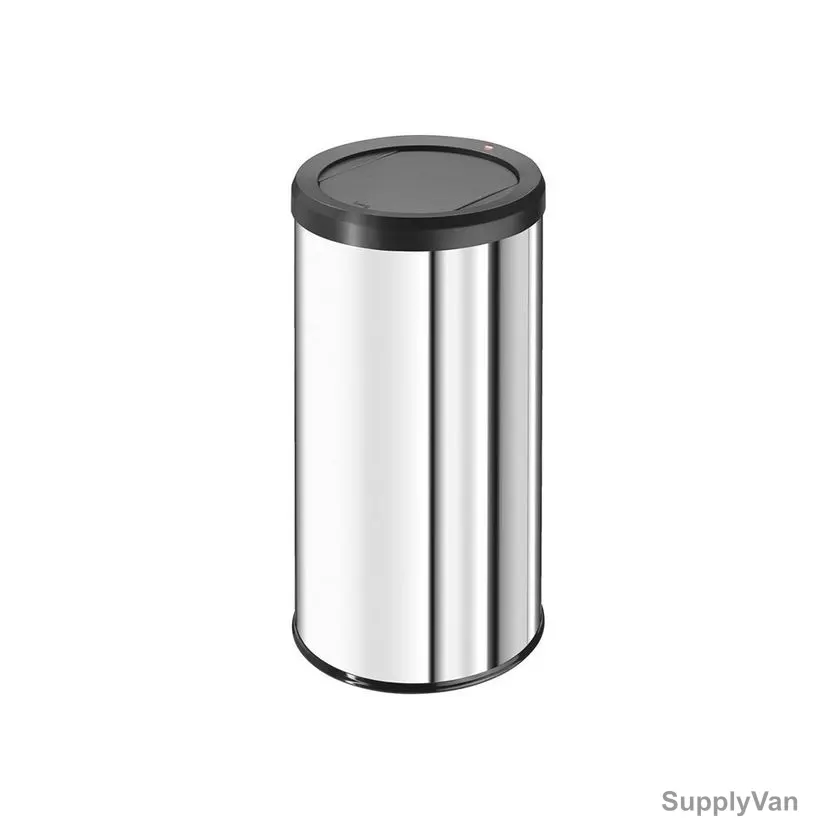 Hailo Push Bin, HLO-0845-010, Big Bin Swing XL, 46 Litres, Silver