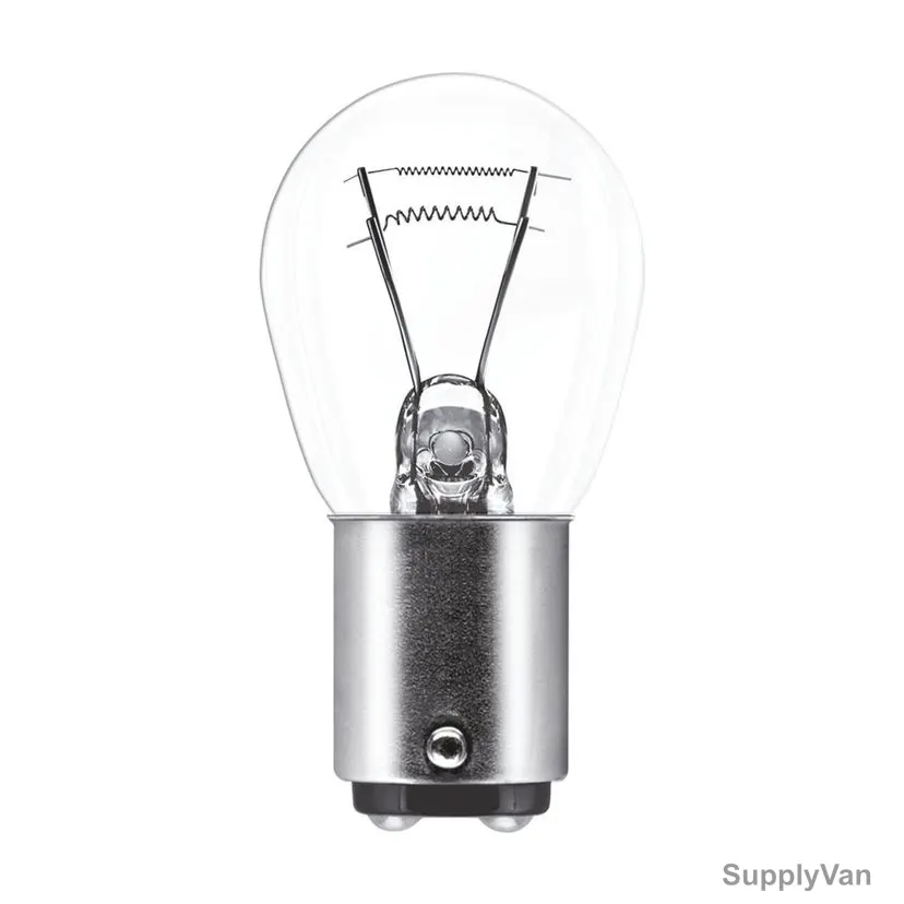 Osram Automotive Signal Bulb With Metal Base, 7537, BAY15d, 24V, 21/5W