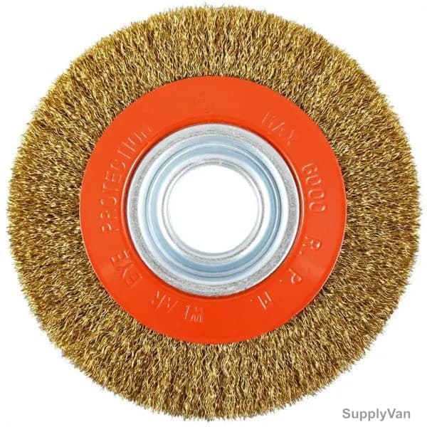 Hawk Wire Wheel Brush, 544061-3008, Crimped, 18x150MM