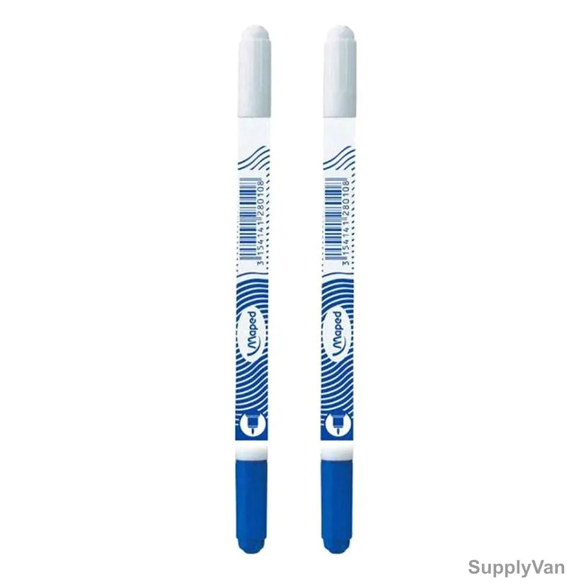 Maped Write and Erase Ink Killer, MD-012802, Blue/White, 2 Pcs/Pack