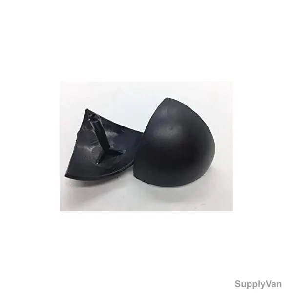 Extrusion End Cap Cover, 30 Series 3030QR, Plastic, 30 x 30MM, Black, 25 Pcs/Pack