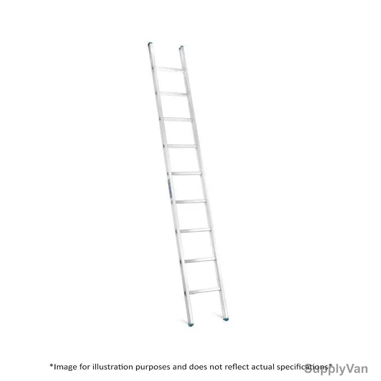 Topman Straight Ladder, STAL13, Aluminium, 13 Steps, 150 Kg Loading Capacity