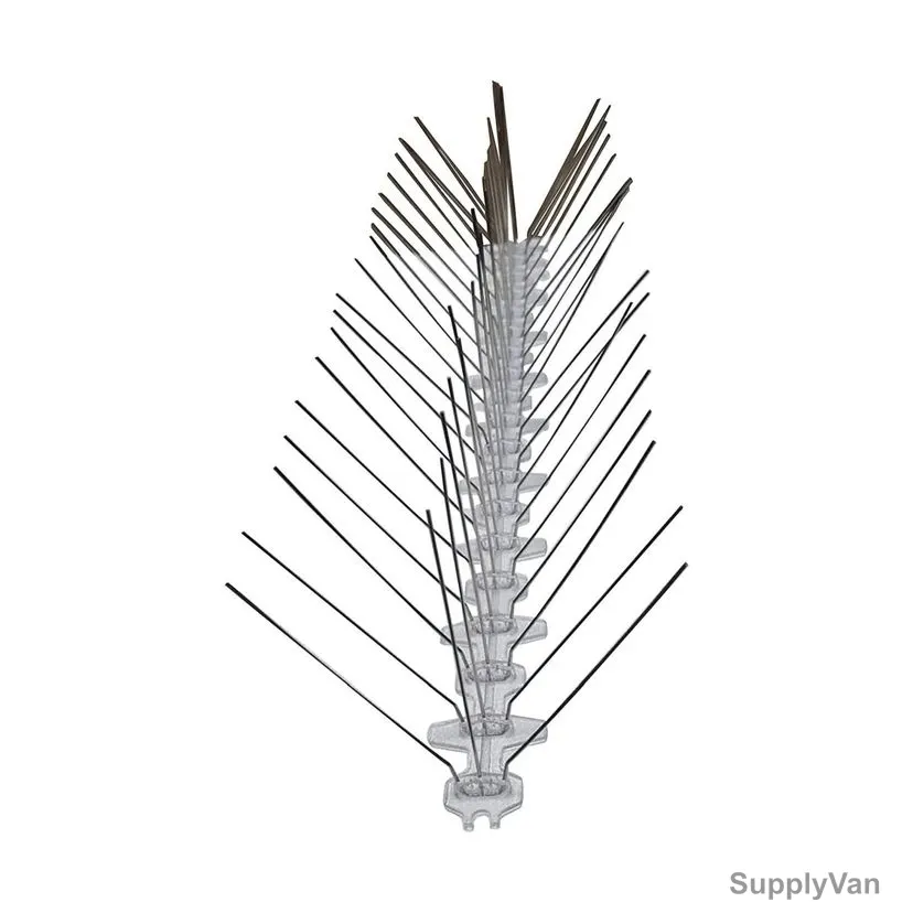 3 Root Bird Spikes, 50CM, 304 Stainless Steel, Silver
