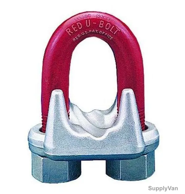 Crosby Wire Rope Clip, G-450, Forged Steel, 3-4MM