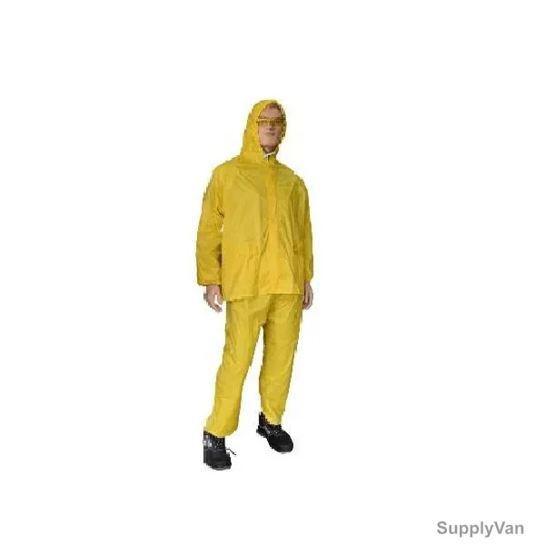 Gladious Rain Suit, G132060901, PVC/Polyester, S, Yellow