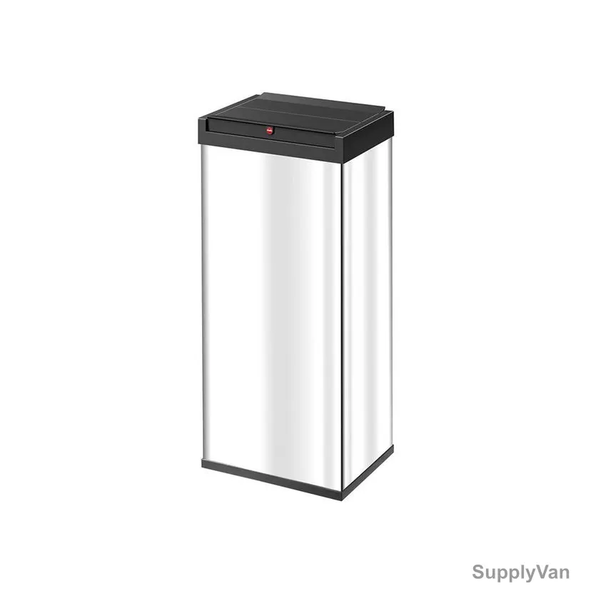 Hailo Push Bin, HLO-0860-211, Big Box Swing XL, 52 Litres, Silver