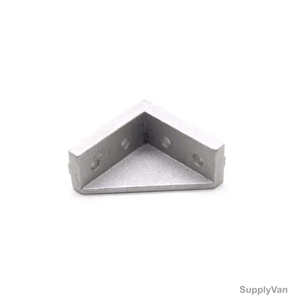 Extrusion 90 Degree Corner Bracket, 20 Series, Aluminium, 2 Pcs/Pack