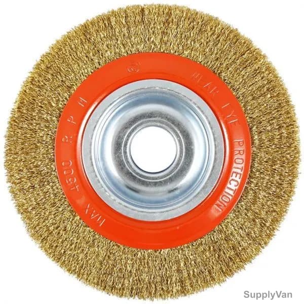 Hawk Wire Wheel Brush, 566062-3008, Crimped, 25x200MM