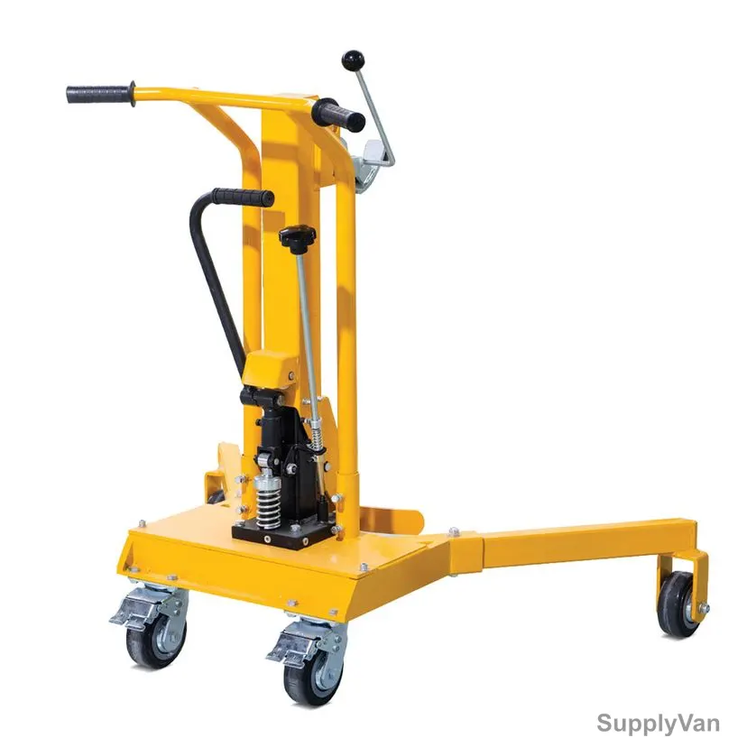 Steerx Manual Drum Truck, SDY350B, 430MM Lifting Height, 350 Kg Weight Capacity