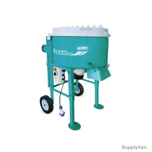 Imer Mortar Mixer, MIX120P, 220V, 1400W