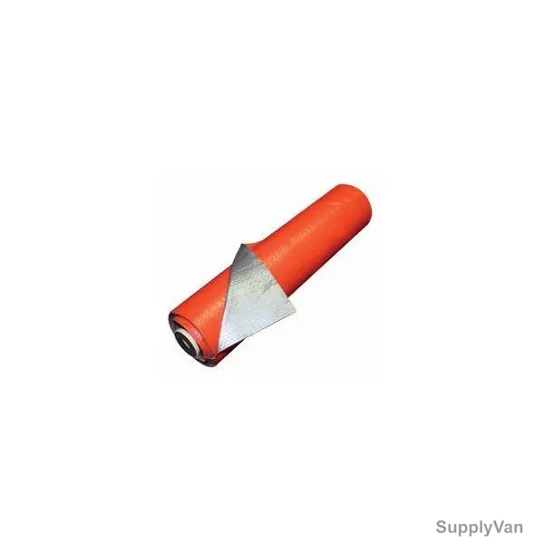 Dutarp Tarpaulin, PE, 3.6x5.4 Mtrs, 200GSM, Orange and Silver