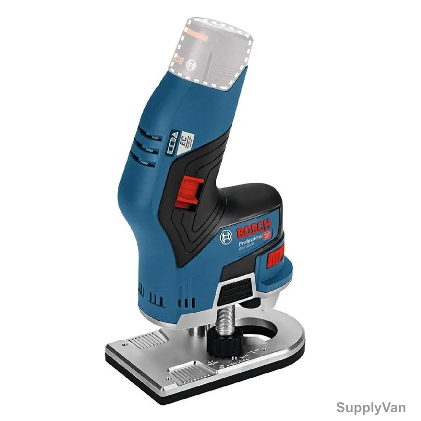 Bosch Professional Cordless Palm Router, GKF-12V-8, 12V, 8MM Collet Size