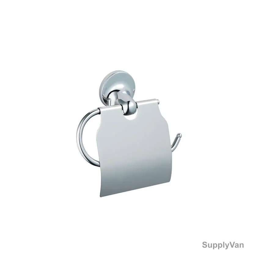 Vitra Marin Toilet Roll Holder, A44945, Brass, 155CM Height x 165CM Length, Chrome Finish