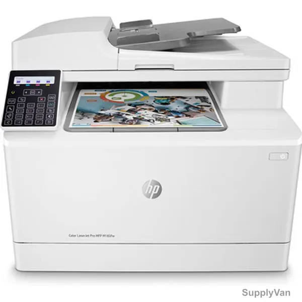 HP LaserJet Pro Color Printer, MFP-M183FW, 600 x 600DPI, 150 Sheets, 313W
