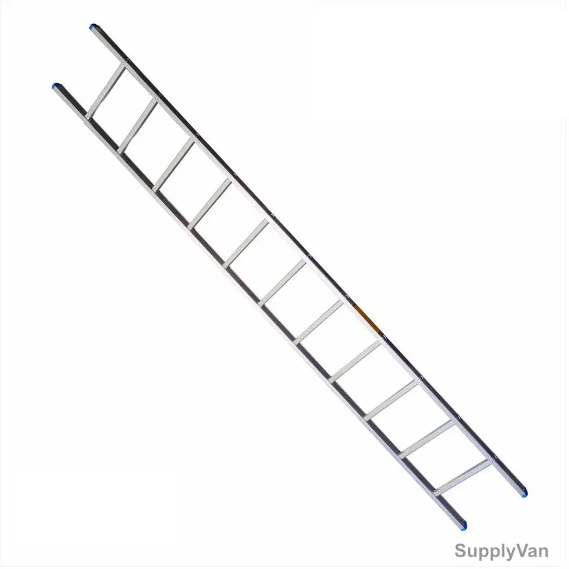 Topman Straight Ladder, STAL11, Aluminium, 11 Steps, 150 Kg Loading Capacity