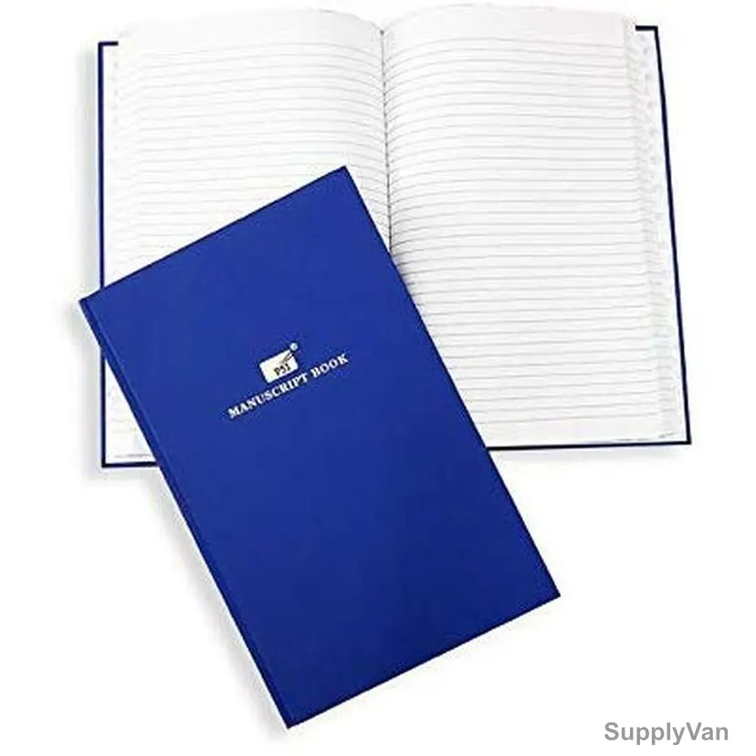 PSI Manuscript Book, PSMBA43Q, A4, 3QR, 144 Pages, Blue