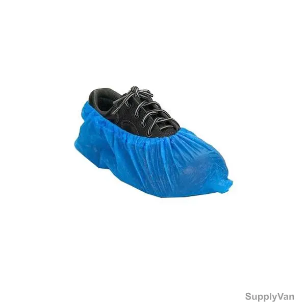 Workman Disposable Shoe Cover, WK-SC-PE, Standard Size, Blue, 50 Pcs/Pack
