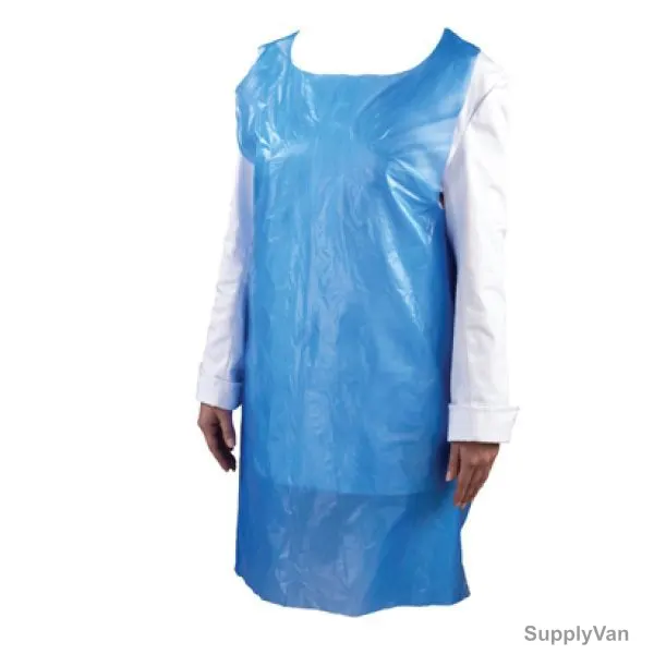 Hotpack Apron, Apronblue, 28X46 Inch, Blue, 1000 Pcs/Carton