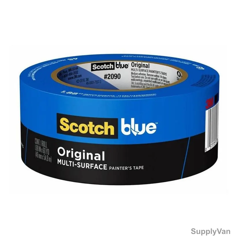 3M Multi-Surface Painters Tape, 2090, Scotch, 4.8CM Width x 54.8 Mtrs Length, Blue