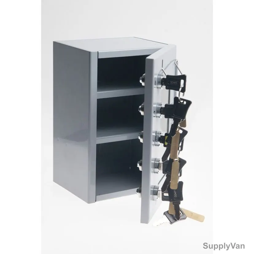 Loto-Lok Key Safe Box, KSB-5L, Steel, 230 x 150MM, Grey