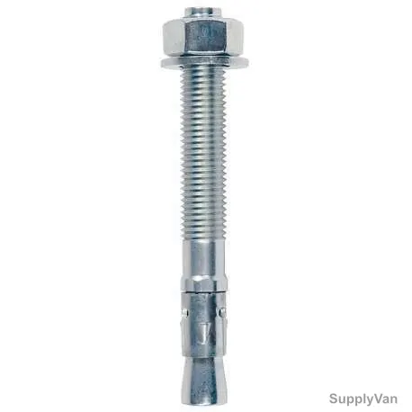 Fischer Throughbolt Wedge Anchor, FWA-10x200, 10mm, PK25