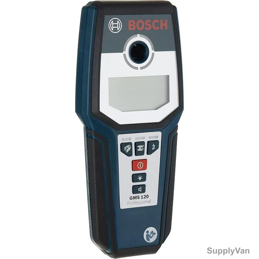 Bosch Professional Detector, GMS-120, Plastic/Metal, IP54, 9V, 120MM Detection Depth