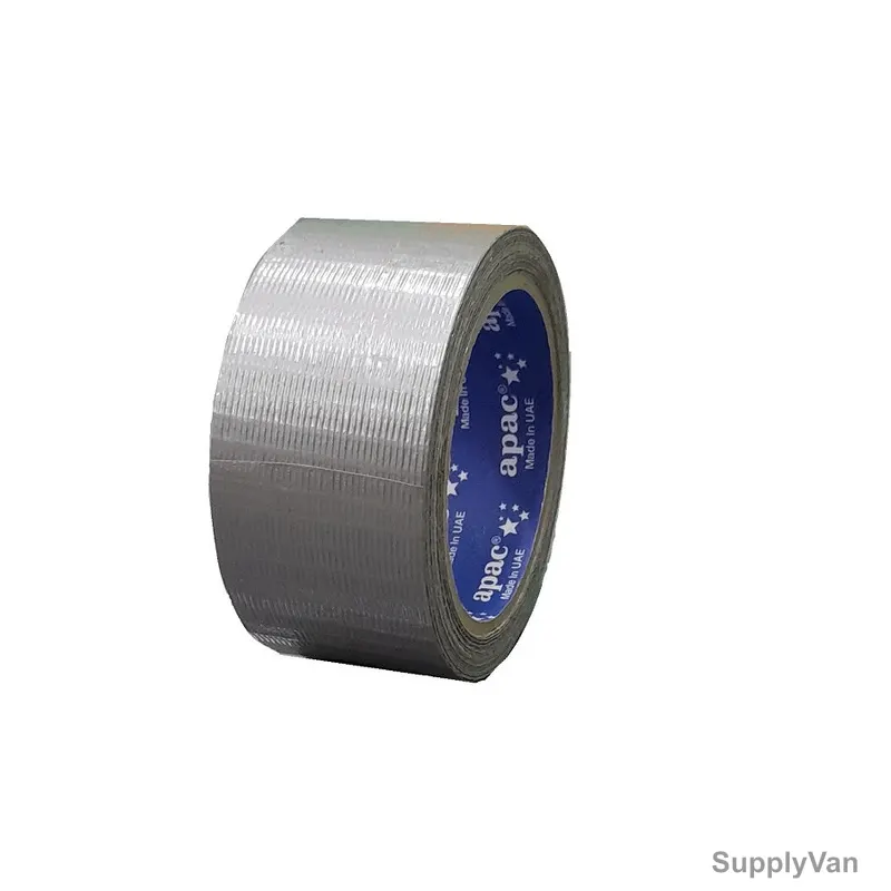 Cloth Duct Tape, 48MM Width x 15 Yards Length, Grey, 24 Rolls/Pack