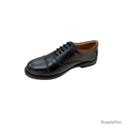 3S Premium Shoes, TS-12, Leather, Size42, Low Ankle, Black