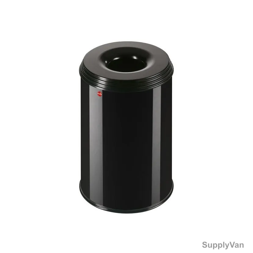 Hailo Push Bin, HLO-0930-422, ProfiLine Safe L, 30 Litres, Black