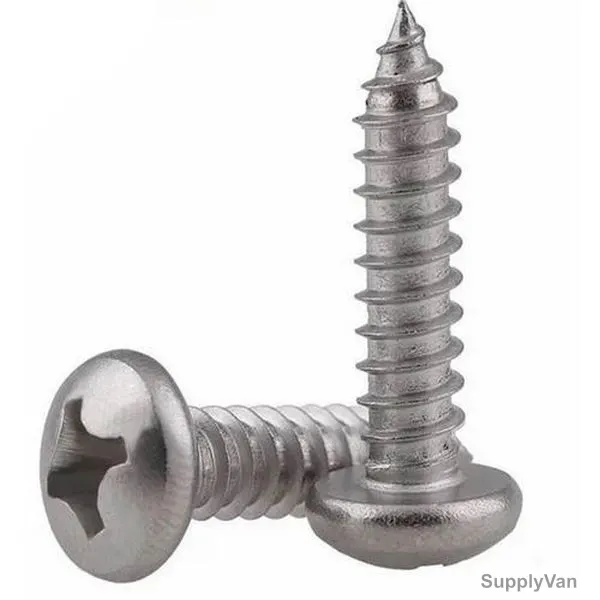 Patta Self Tapping Screw, STSPANZNC, Zinc Plated, M8 x 1-1/4 Inch, PK1000