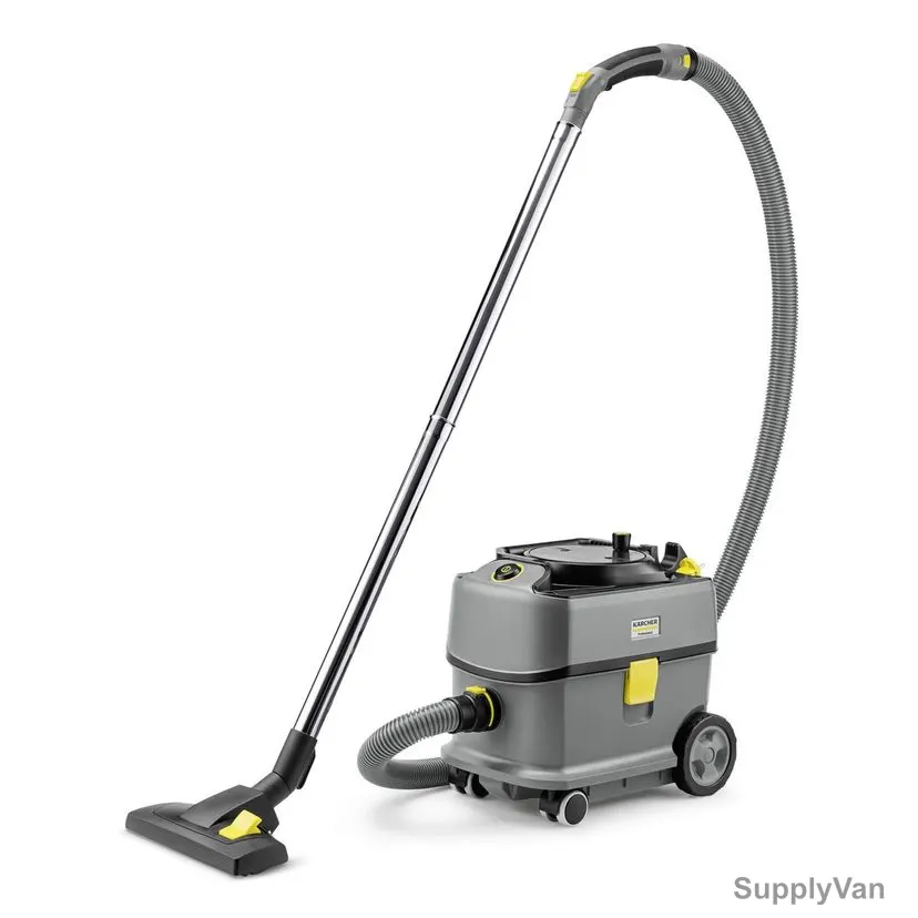 Karcher T 10/1 HEPA Dry Vacuum Cleaner, 15273090, 585W, 185 Mbar, 10 Ltrs Tank Capacity, Black/Grey