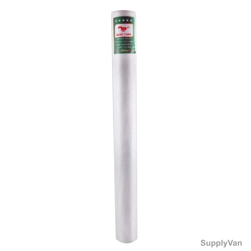 Musu Tang Water-Proof Safety Mesh, WPM12, Fiberglass, 1 x 50 Mtrs, White