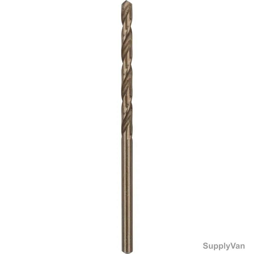Bosch HSS Cobalt Drill Bit, 2608585898, 10MM Dia x 133MM Length, 5 Pcs/Pack