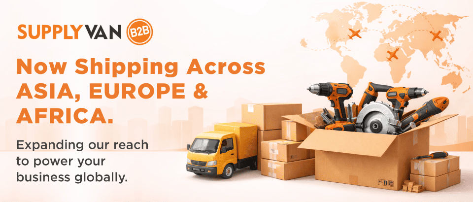 Now shipping across Asia, Europe and Africa